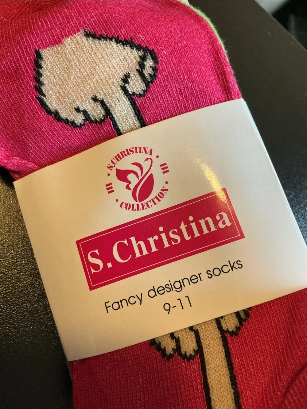 S. Christina Novelty Crew Socks 3 pack